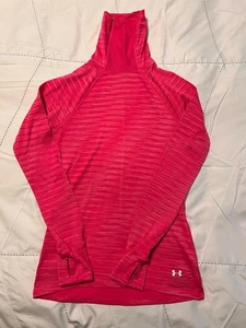 Under Armour Hot Pink All Season Gear Fitted Turtleneck Medium - Bild 1 von 9