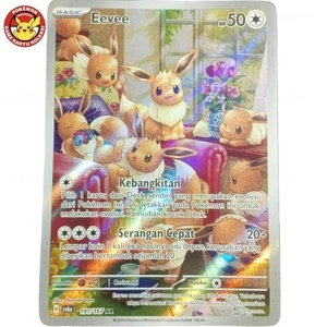 Eevee Sv6s 191/167 AR IR Twilight Masquerade Full Art Pokemon Indonesien - Bild 1 von 3