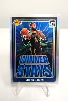 2024-25 Panini Donruss Optic Winner Stays #1 LeBron James Silver Prizm - Image 1 of 2