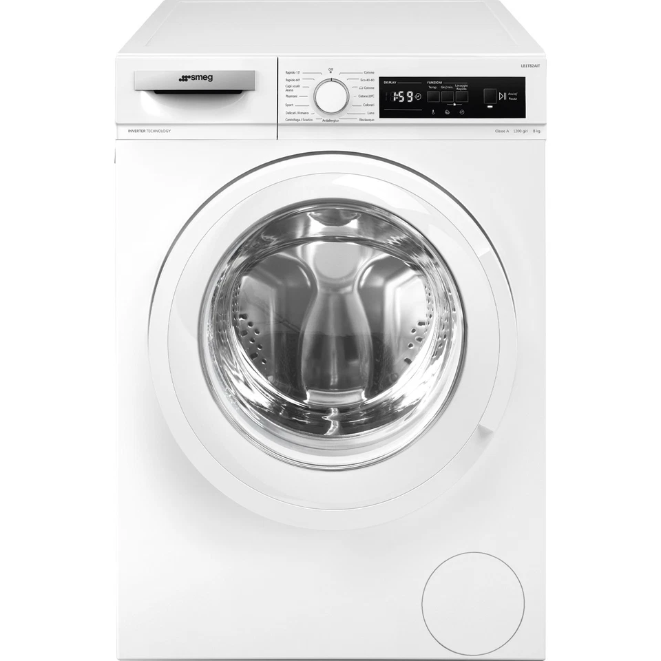 Smeg Lavatrice LB1T82AIT CF 8KG 1200G A