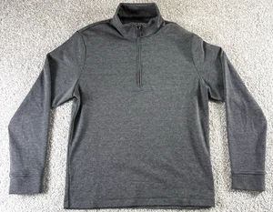 Vineyard Vines OTG  Bluffs Quarter Zip Pullover Men’s Small Houndstooth Gray - Picture 1 of 13