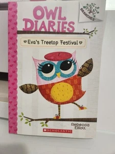 Owl Diaries: Eva's Treetop Festival: a Branches Book by Rebecca Elliott - Imagen 1 de 2