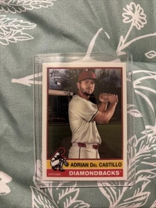 2025 Topps Heritage Chrome #270 Adrian Del Castillo, Arizona Diamondbacks RC - Picture 1 of 2