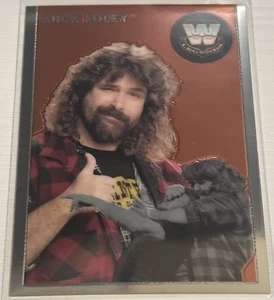 2007 Topps Chrome Heritage WWE Card #86 | Mick Foley | WWF Wrestling Legend  - Picture 1 of 2