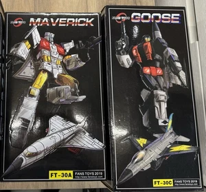 Authentic 2019 Fans Toys Transformer FT-30A+30C MAVERICK+GOOSE Fanstoys MIB ft30 - Picture 1 of 11
