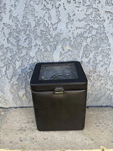 Wolf Windsor Single Uhrenbeweger schwarz mit Deckel 4525029 - Bild 1 von 9