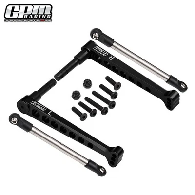 Barra estabilizadora trasera de aleación GPM y acoplamiento de acero inoxidable para tenacidad de tuerca láser LOSI Foto 1 de 4