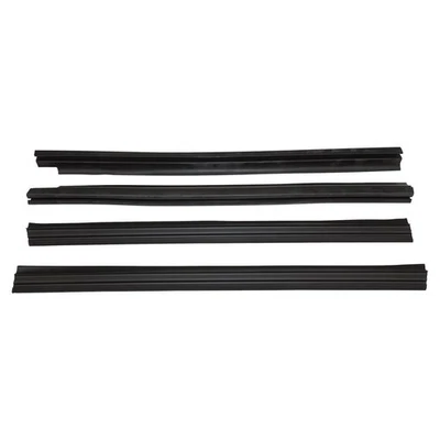 Crown Door Window Belt Weatherstrip Kit Door Glass Weatherstrip Kit for 84-96 Je - Image 1 of 4