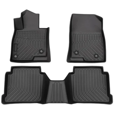 Car Floor Mats Liner for 2014-2018 Mazda Mazda3 Black TPE All-Weather Foto 1 de 4