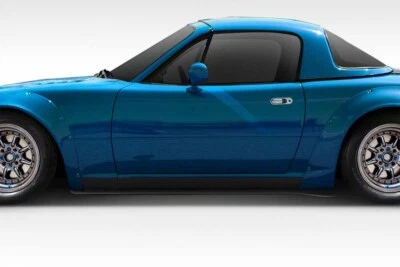 For 1990-1997 Miata Duraflex Pro Garage Side Skirts Splitters - 2 Piece Foto 1 de 4