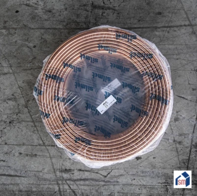 TUBO RAME NUDO D. 10 12 14 16 18 22 SPESSORE X1 ACQUA GAS VENDITA AL METRO - Immagine 1 di 2