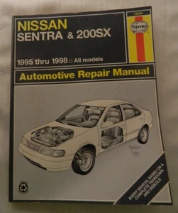 Haynes Automotive Repair Manual 72051 NIssan Sentra and 200SX 1995 thru 1998 - Picture 1 of 5