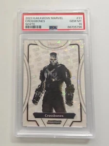 2023 Kakawow Marvel White Prizm #31 Crossbones PSA 10 - Picture 1 of 1