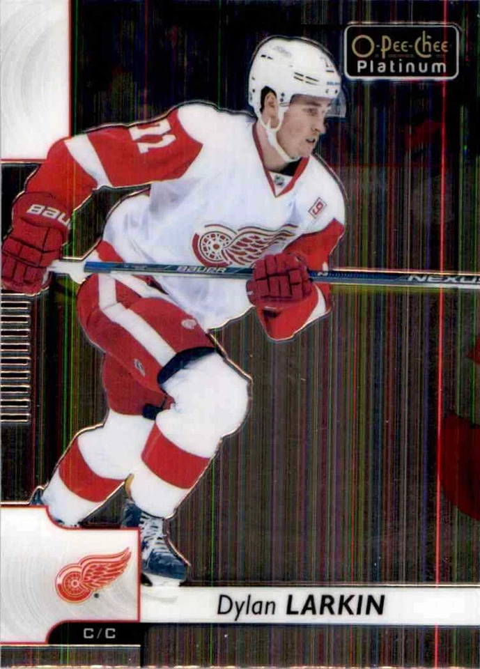 2017-18 O-Pee-Chee Platinum Dylan Larkin #112 - Image 1 of 2