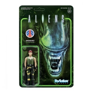 Figura de acción Vasquez Colonial Marines ReAction Super7 Aliens 2020 3,75 - Imagen 1 de 3
