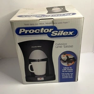 Proctor-Silex 42114 Single Serve Pod Coffeemaker Brews w Pods or Ground Coffee - Picture 1 of 7
