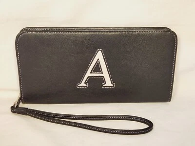 Liz Claiborne Women's Initial Wallet - Lettered "A" - Multiple Compartments - Image 1 of 4