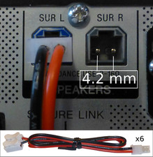 sony home theatre 5.1 speaker connectors
