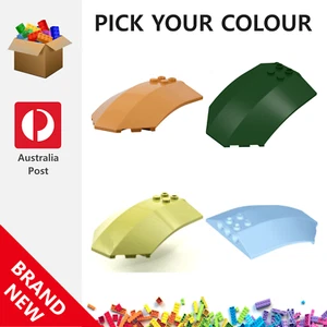 Genuine LEGO™ - Windscreen 8 x 6 x 2 Curved Sloped Sides - 224 40995 41751 New - Picture 1 of 8
