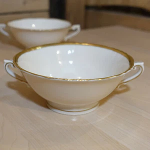 1 Cream Soup Bowl Brantley Old Ivory Syracuse O.P. Co.   Swanky Barn - Picture 1 of 12