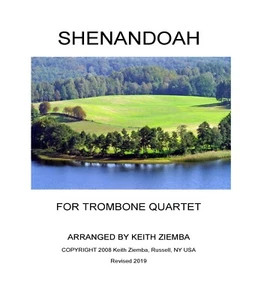 Shenandoah - Posaunenquartett Original Arrangement NEU! - Bild 1 von 3