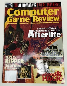 Computer Game Review Magazine April 1996 Vol 5 Iss 8 No 57 Afterlife Ripper VTG - Picture 1 of 22