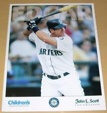 Seattle Mariners, Edgar Martinez Lithograph (2006), 11" x  8 1/2"