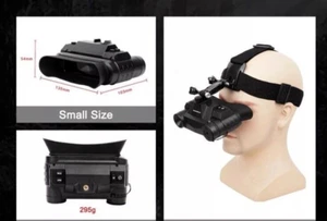 Night Vision Set NVG-G1 IR Binocular Head Mount 3.5x Zoom 940nm Goggles Device - Picture 1 of 11