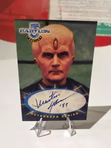 Babylon 5 Autograph Series Card signed by Martin Sheen as Soul Hunter A2 - Picture 1 of 2