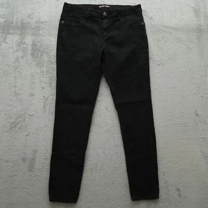 Vanilla Star Jeans Youth/Girls 16.5 Black Mid-Rise Skinny Pants 31x29-Measured - Picture 1 of 15