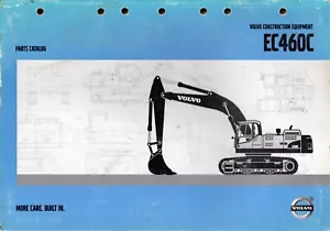 EXCAVADORA COMPACTA VOLVO EC460C Catálogo de piezas VOE74A9920102 Libro original Manual. - Imagen 1 de 2