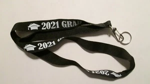 2021 Graduate Graduation Lanyard with clip NEW! - Picture 1 of 2