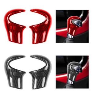 Real Hard Carbon Fiber Gear Shift Knob Head Cover For MINI Cooper R Series - Bild 1 von 11