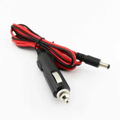 Car Cigarette Lighter Male DC Power Supply Charger to 5.5 x 2.1mm Male 12V cable