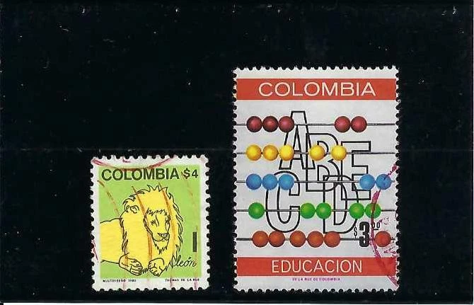 Abecedario. LEON'' L COLOMBIA '' EDUCACION-APRENDA A ESCRIBIR 1980  - Image 1 of 1