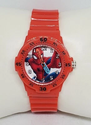 Reloj analógico educativo Marvel Spiderman rojo SPMKQ706 D1 Foto 1 de 4