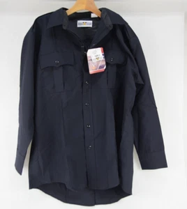 Flying Cross F1 34W78Z Langarmshirt marine Größe 17,0 32/33 - Bild 1 von 6