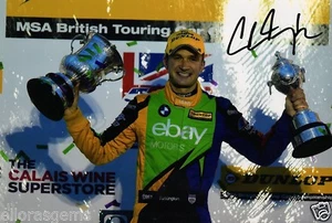 British Touring Car Colin Turkington Hand Signed Ebay Motors BMW 12x8" BTCC AC - Picture 1 of 1