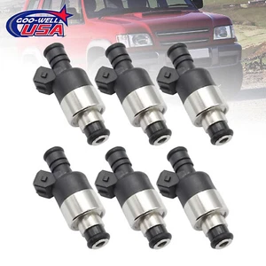 6x Flow Matched Injectors for 1993 Isuzu Trooper S Sport Utility 4-Door 3.2L - Picture 1 of 11