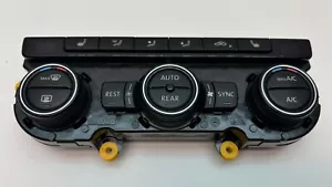 VW T6 Klimaanlage Heizung Bedienteil Steuergerät Regelung Climatronic 7E0907040R - Picture 1 of 4