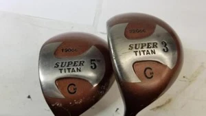Super Titan #3 #5 Woods Apollo Stiff Shaft LH - Picture 1 of 6