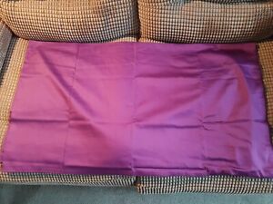 Purple NTBAY King Pillowcases, Set of 2, 100% Cotton 500 thread. 50cm x 90cm 