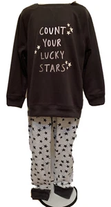 NUEVO CON ETIQUETAS Gymboree XS-4 Niño’s Gymmies Pijamas Conjunto de 2 Piezas Manga Larga Tejido Pesado - Imagen 1 de 12