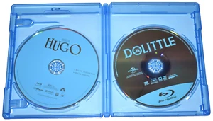 HUGO and DOLITTLE - Custom Family Adventure US Blu-ray Set - LN discs - Picture 1 of 3