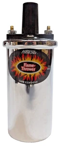 PerTronix Flame-Thrower Ignition Coil PNX-40001, Chrome, 1.5 Ohm - Picture 1 of 9