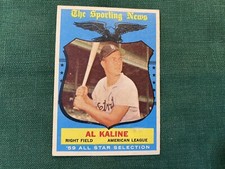 1959 Topps Al Kaline All Star #562 Ex No Creases