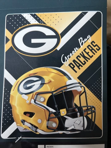 NEW Green Bay Packers NFL Oversized Silk Touch Throw Blanket  55" x 70" 🏈 Cover