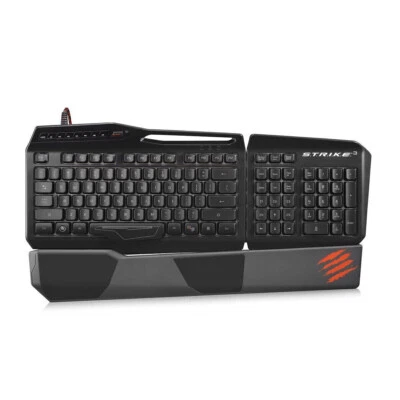 Mad Catz S.T.R.I.K.E 3 Gaming Keyboard Tastatur beleuchtet Anti-Ghost DE-Layout - Bild 1 von 4
