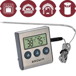 Thermometer mit sonde 0-250°C - Digitales Thermometer, Küchenthermometer - Bild 1 von 8