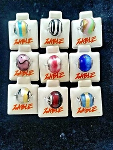 SCHMUCK ZOBEL PERLE MADE IN ITALY 24K GOLD 925 SS CHARM 14M/11,50M - Bild 1 von 22